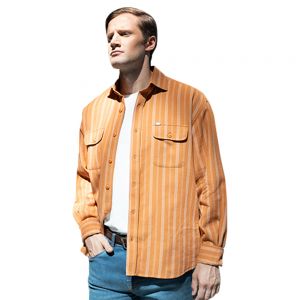 CAMISA M/L  CON DOS BOLSILLOS