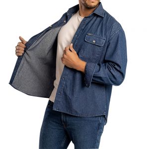 CAMISA CABALLERO ML DOS BOLSILLOS