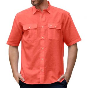CAMISA LINO 2 BOLSILLOS
